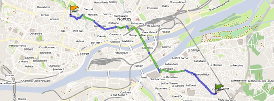 Exemple de cartographie OpenStreetMap