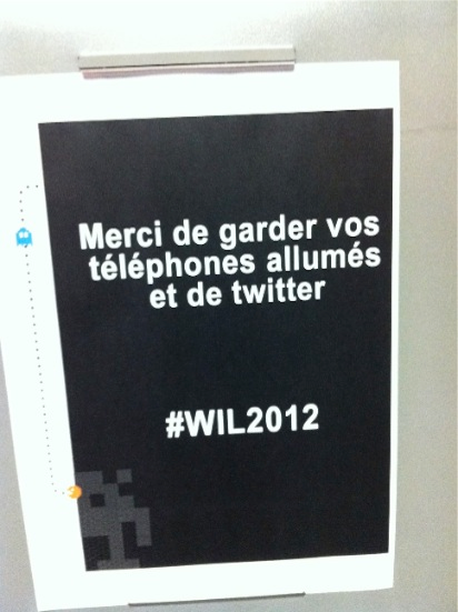Twitter à WIL2012